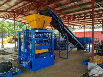 Pequeña máquina para fabricar ladrillos